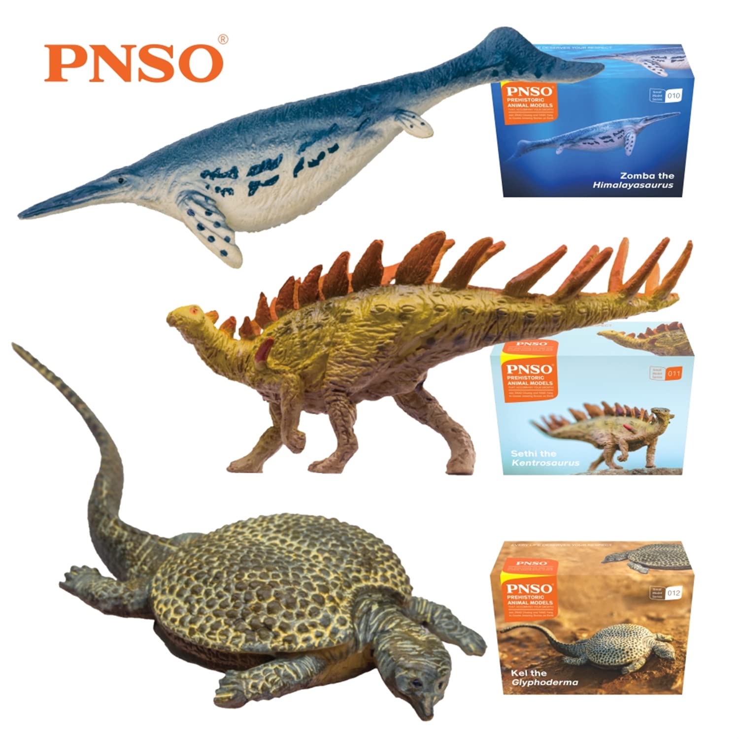 Amazon | PNSO 小さめ 恐竜 12個セット 001-012 ティラノサウルス